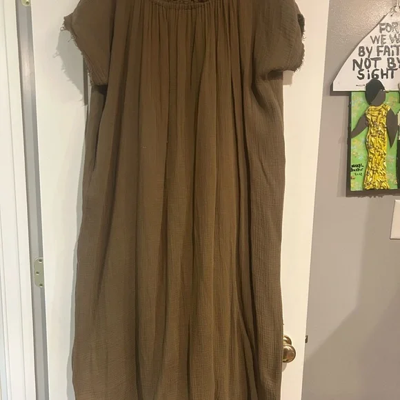 Mikoh Mirakami Off-Shoulder Maxi Dress in Komi sz M - Picture 4 of 4